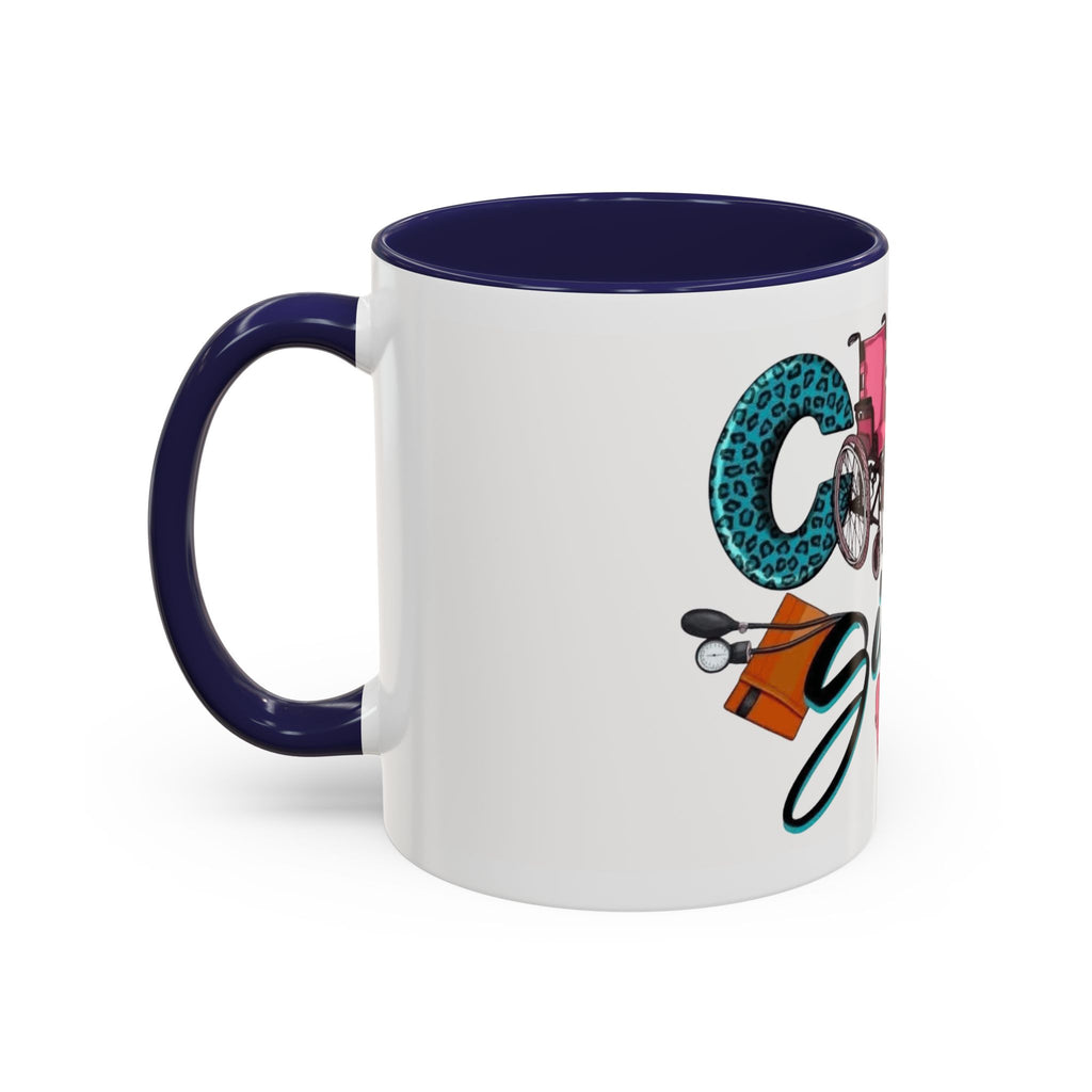 Nurse Given Accent Coffee Mug — Caregiver & Medical Equipment Design Christmas mug for all healthcare heroes