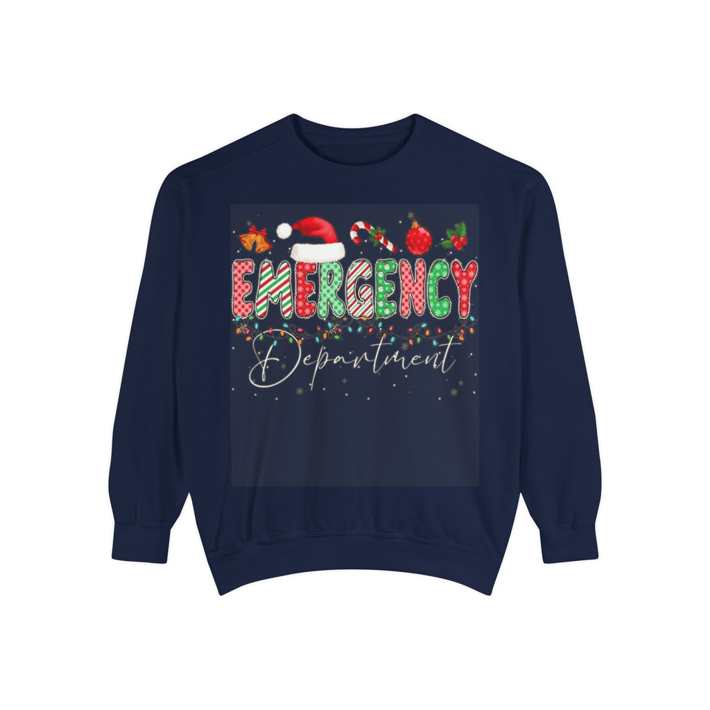 Holiday 'Emergency Department' Christmas Sweatshirt