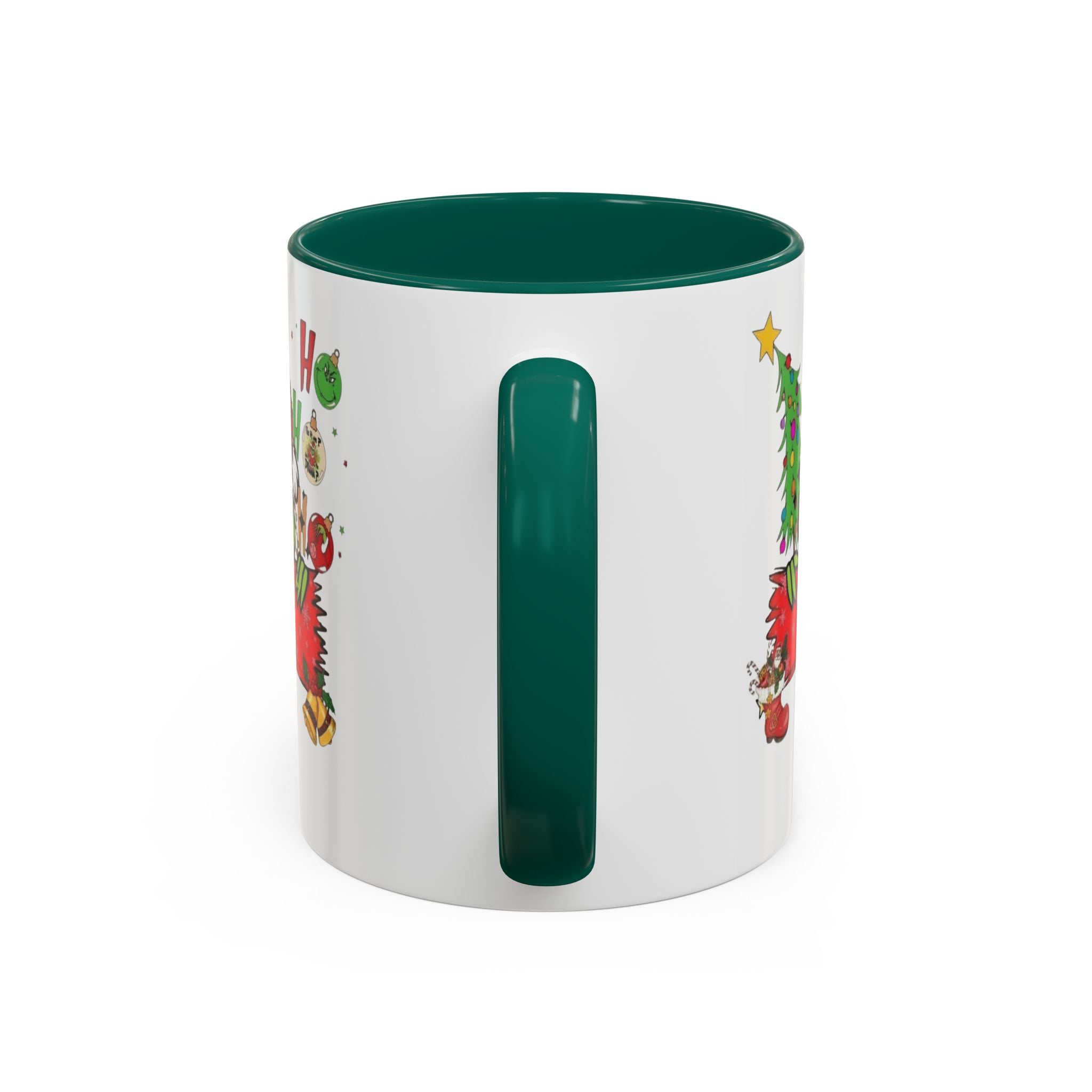 Christmas Grinch Mug (11oz & 15oz)  Funny Holiday Coffee Cup with Grinch Illustration Christmas Mugs Collection!