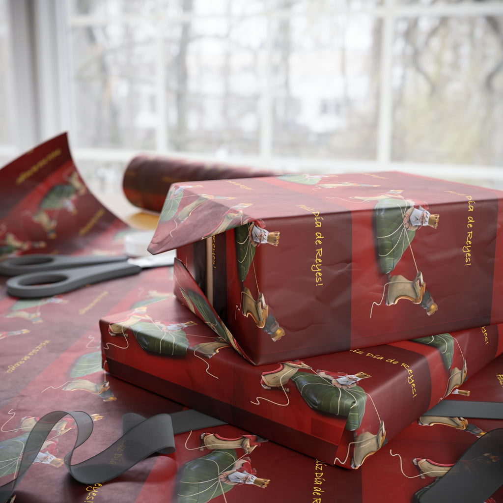 Navidad en Puerto Rico Wrapping Paper – Festive Boricua Holiday Gift Wrap 🇵🇷🎄