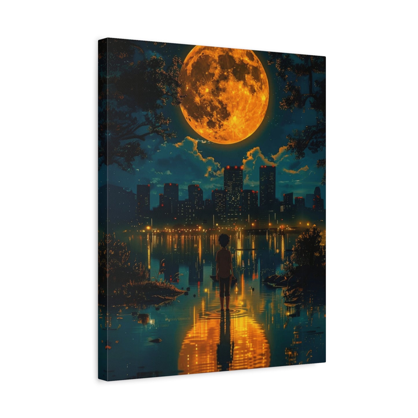 Because words have the power to move you let them live on your wall, Unique Nightscape Decoration, Perfect for Any Occasion