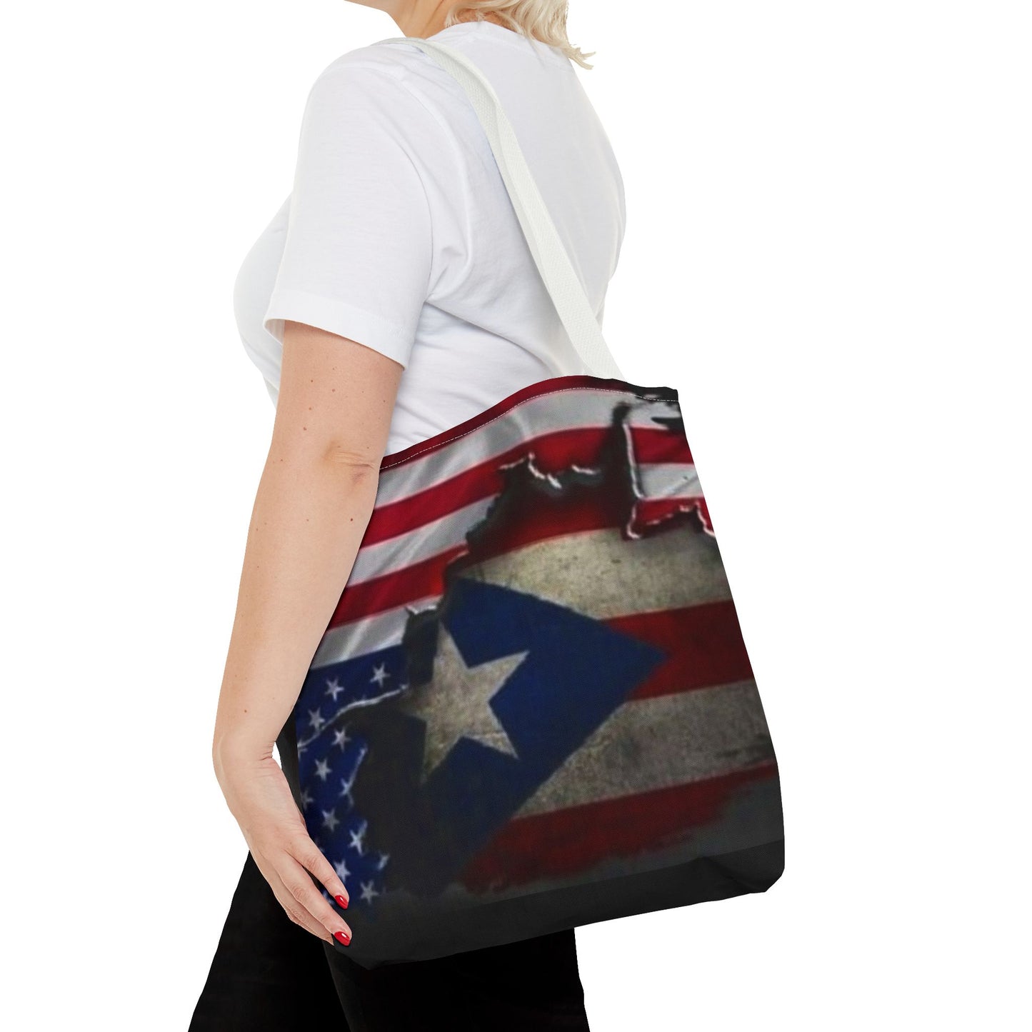 Carry Your Culture Puerto Rico Tote Bags with Island Pride 🇵🇷 Durable and Stylish Puerto Rico Tote Tote Bag (AOP)