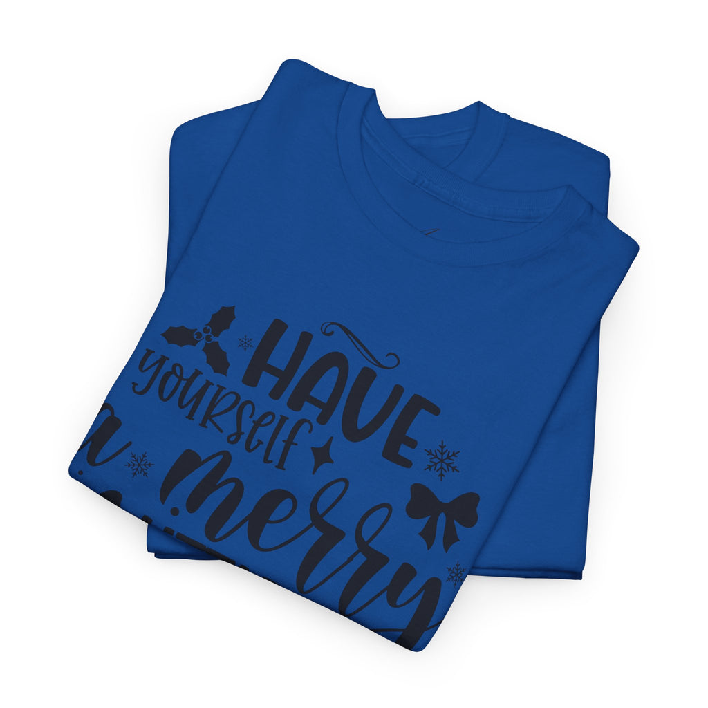 Merry Christmas Cotton Tee Holiday Graphic Tees & Cozy Festive Wear