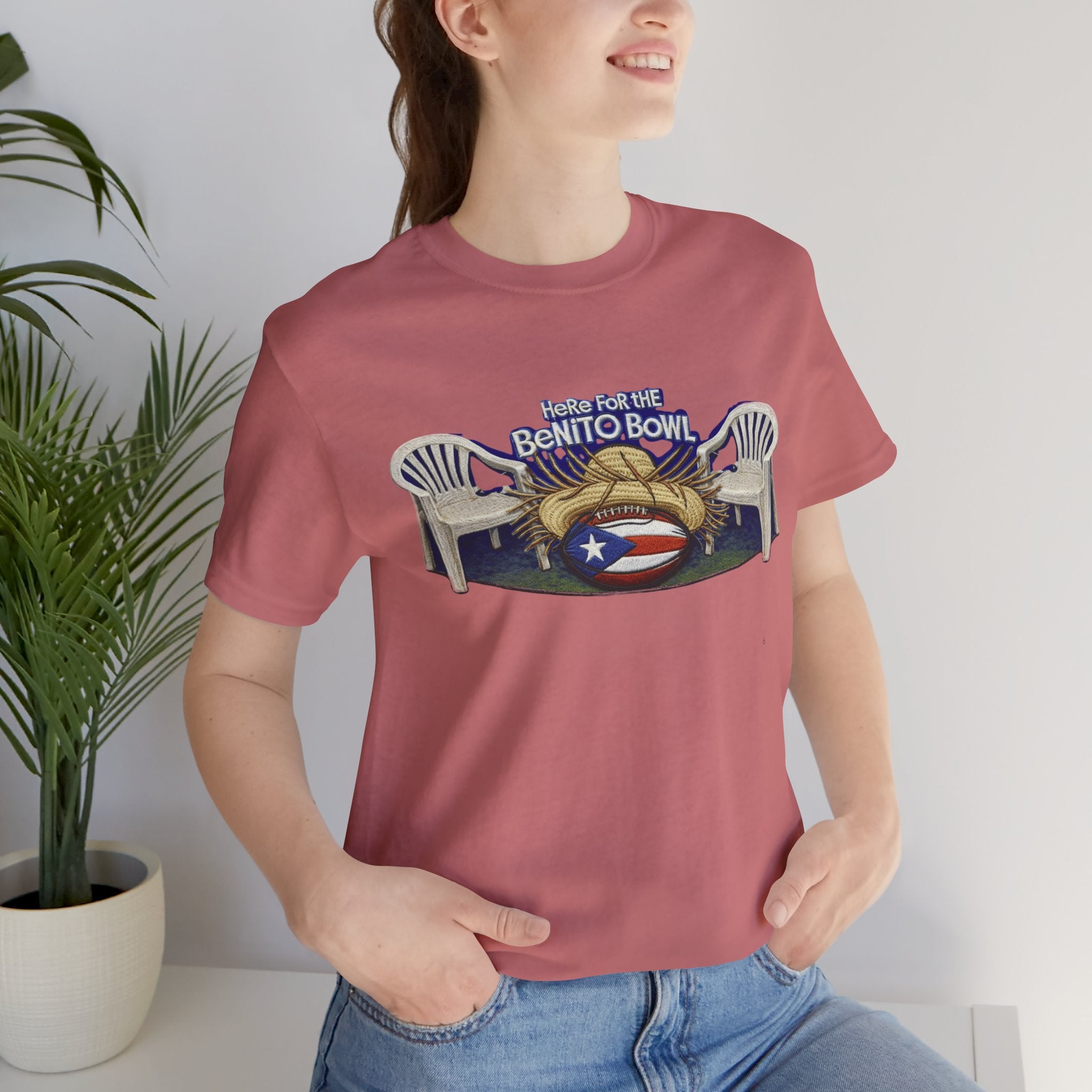 Benito Bowl Puerto Rico Football Tee