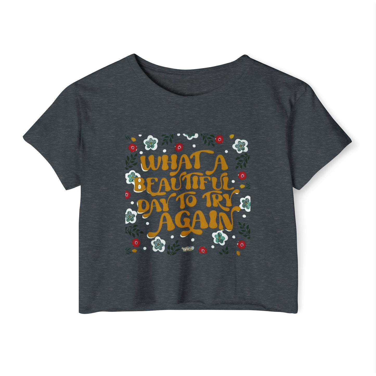 🧘‍♀️ Wear Your Peace. Women's Festival Crop Top, Boho Chic Summer Top, Loose Festival Shirt, Inspirational Quote Tee, Eco-Friendly Crop Tee