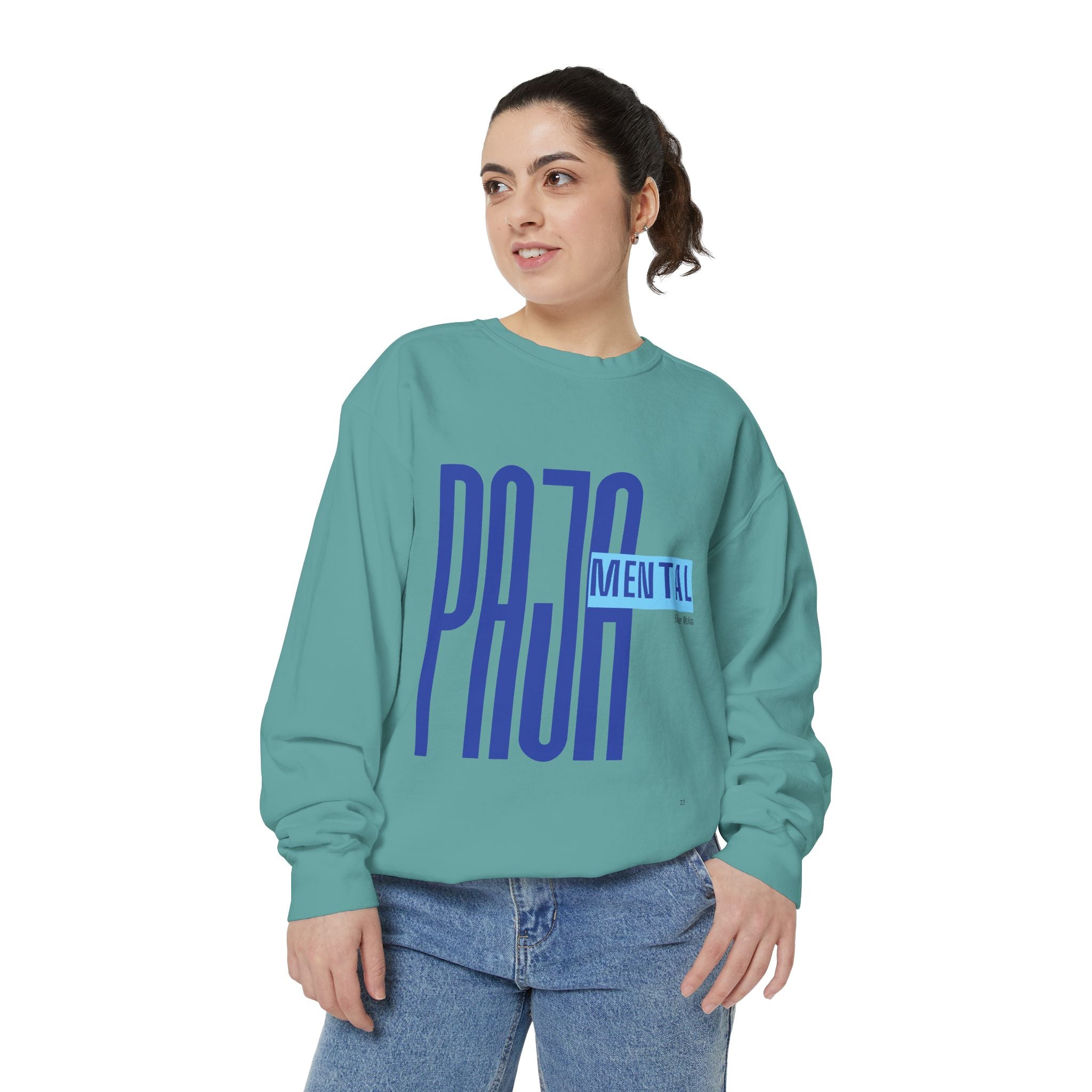 Mental Pazn Sweatshirt "Suerten Ya Esa" Spanish Graphic Crewneck
