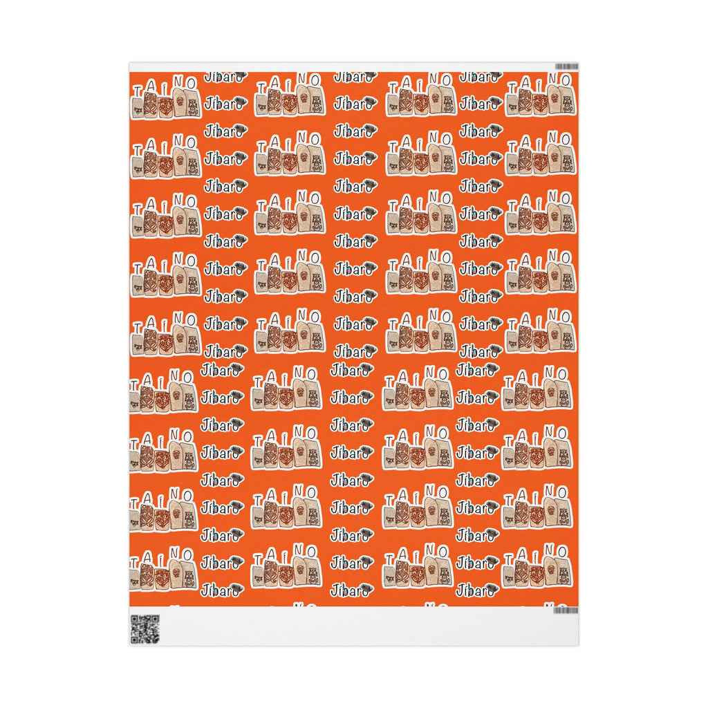 Puerto Rico  T aino Jibaro BoricuaWrapping Paper Cultural Gift Wrap | Boricua Heritage Design | Holiday & Celebration Gift Packaging