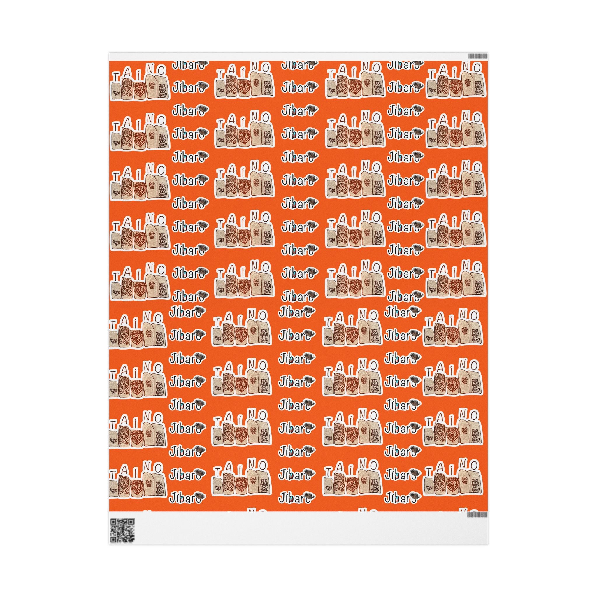 Puerto Rico  T aino Jibaro BoricuaWrapping Paper Cultural Gift Wrap | Boricua Heritage Design | Holiday & Celebration Gift Packaging
