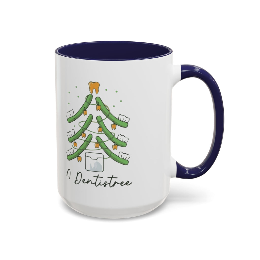 Dentist Christmas Mug - 'A Dentistree' Holiday Coffee Cup (11/15oz)