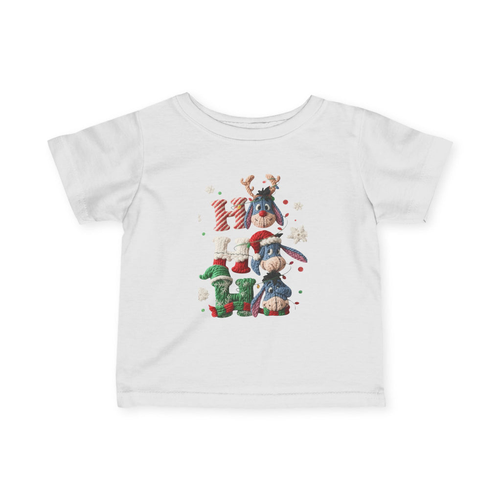 Infant Tee  Cute Holiday Penguins & Polar Bears Christmas Stack