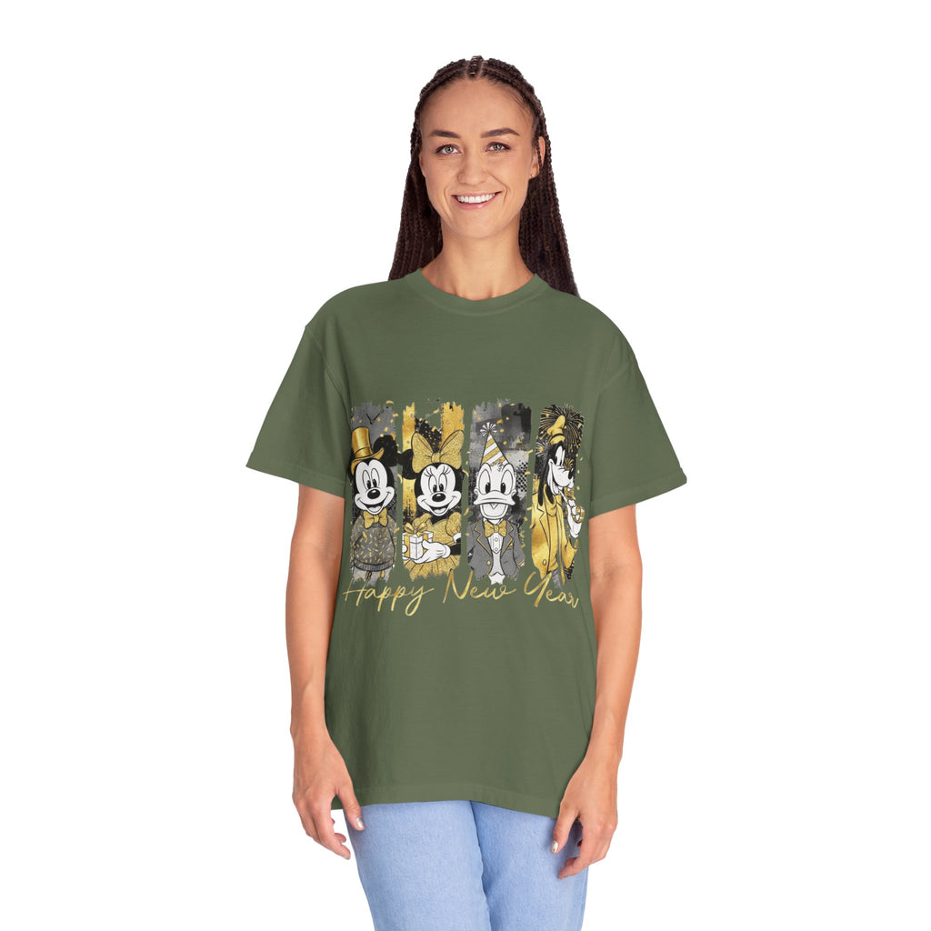 New Year Mickey & Friends T-Shirt  'Happy New Year' Graphic Tee
