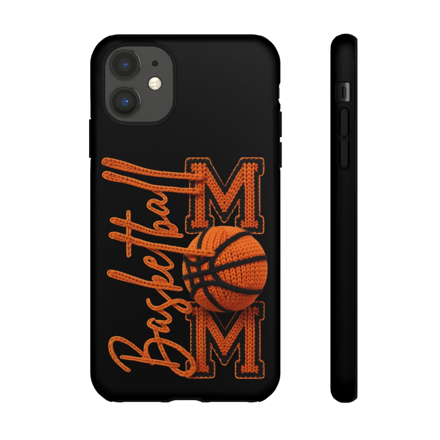 Basketball Mom Phone Case  'Basketball MOM' Protective Hard Cover