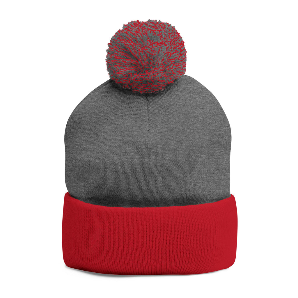 Toy Story Embroidered Pom-Pom Knit Cap Humor Cuffed Beanie – Warm, Soft & Sassy Winter Hat