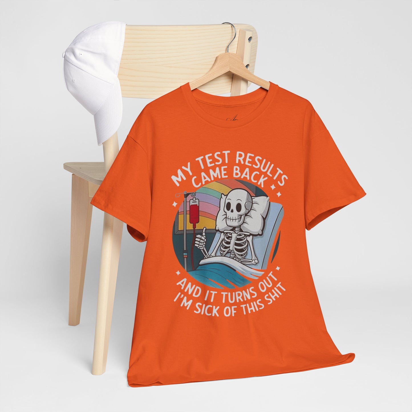 Halloween Sassy Skeleton Tee, Funny Graphic T-Shirt, Unisex Humor Shirt, Halloween Apparel, Gift for Friends