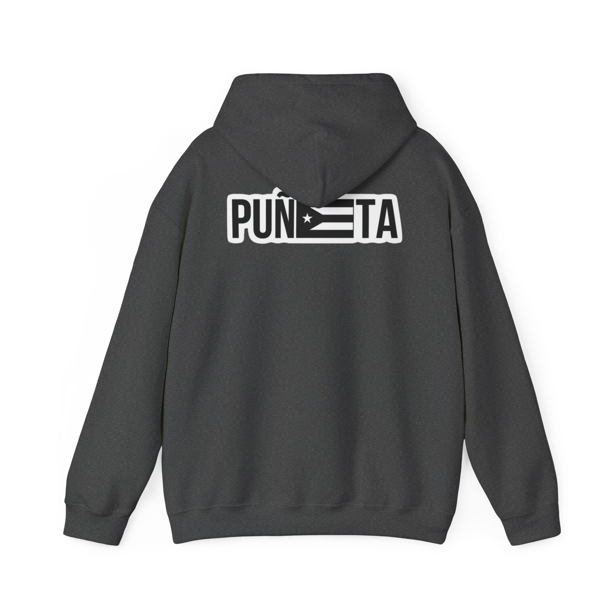 Puerto Rican Pride Hoodie  “No Nos representan” Front & Puñeta Flag Back