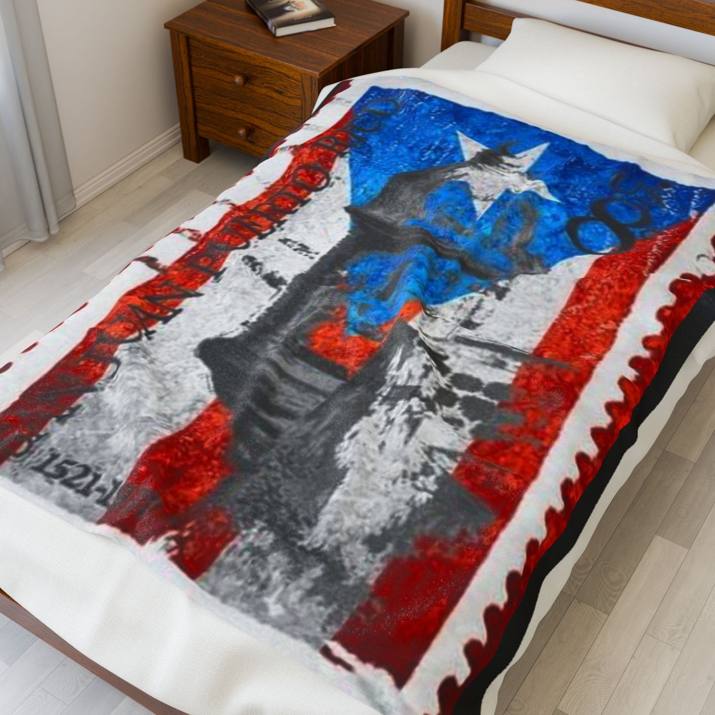 Cozy Up with Puerto Rican Pride  Island Spirit in Every Stitch 🇵🇷🛏️