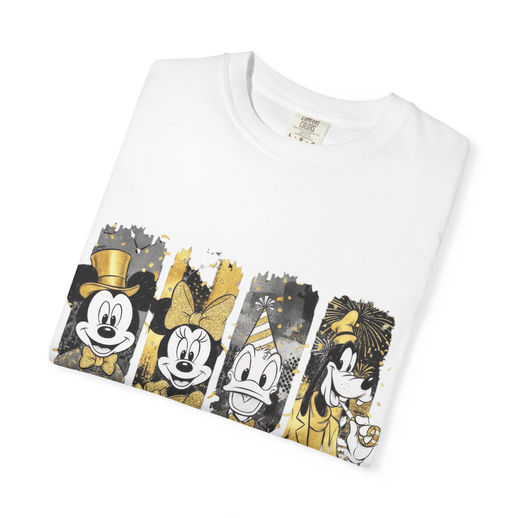 New Year Mickey & Friends T-Shirt  'Happy New Year' Graphic Tee