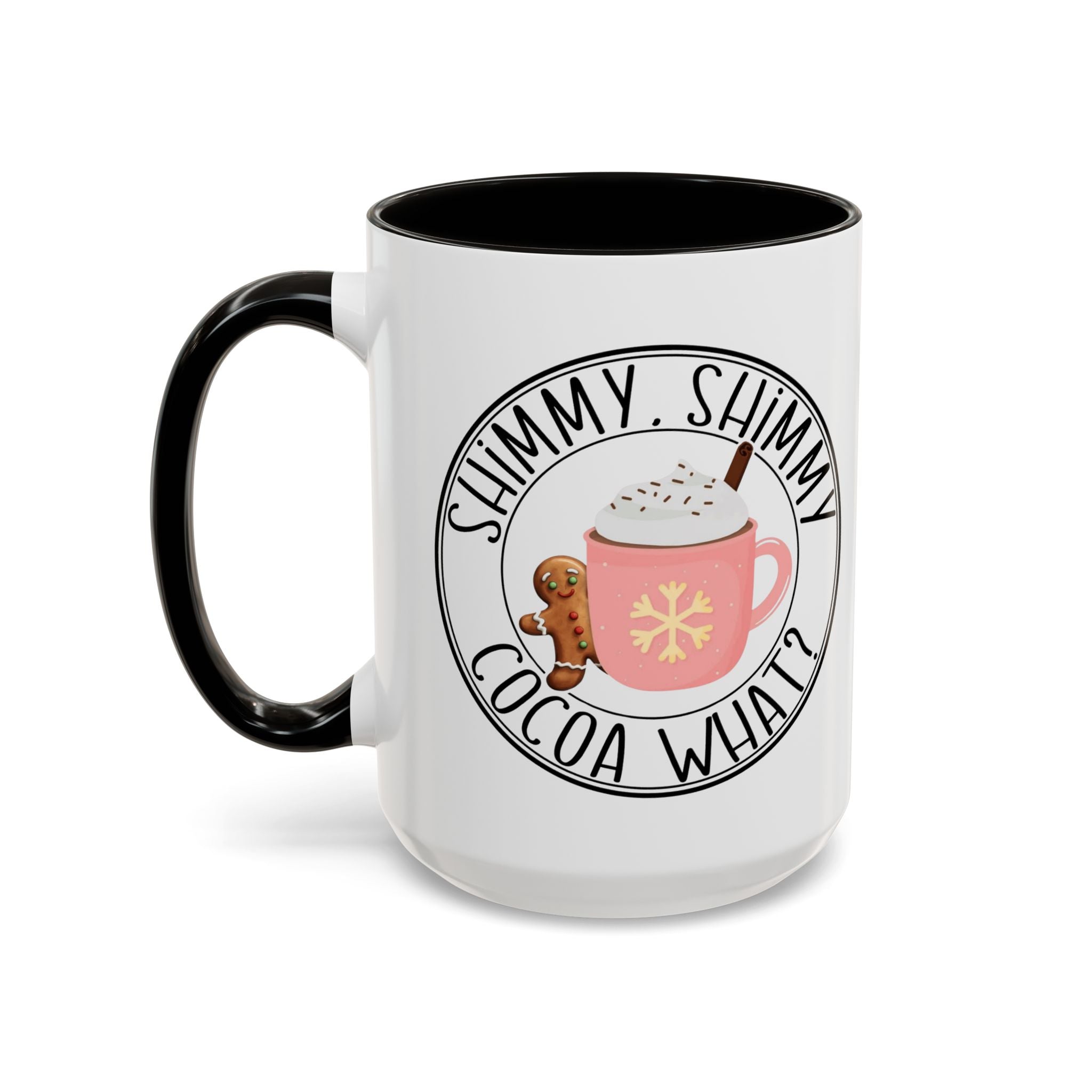 Cute Cocoa Mugs with Gingerbread Design Perfect for Winter Holiday CheerBeverage Cup Christmas Design