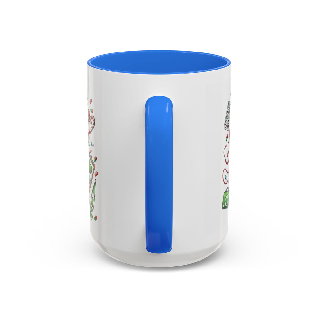 Nurse Elf Coffee Mug — Christmas Medical Holiday Gift (11oz & 15oz) Medical Christmas Mug