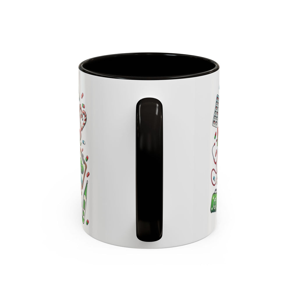 Nurse Elf Coffee Mug — Christmas Medical Holiday Gift (11oz & 15oz) Medical Christmas Mug
