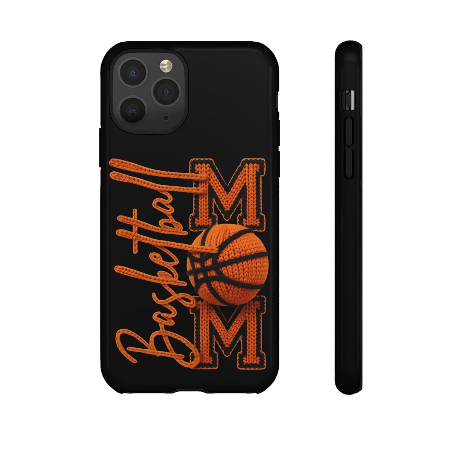 Basketball Mom Phone Case  'Basketball MOM' Protective Hard Cover