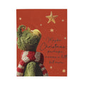 Christmas Plush Blanket  'Maybe Christmas, perhaps, means a little bit more' Cozy Holiday Throw