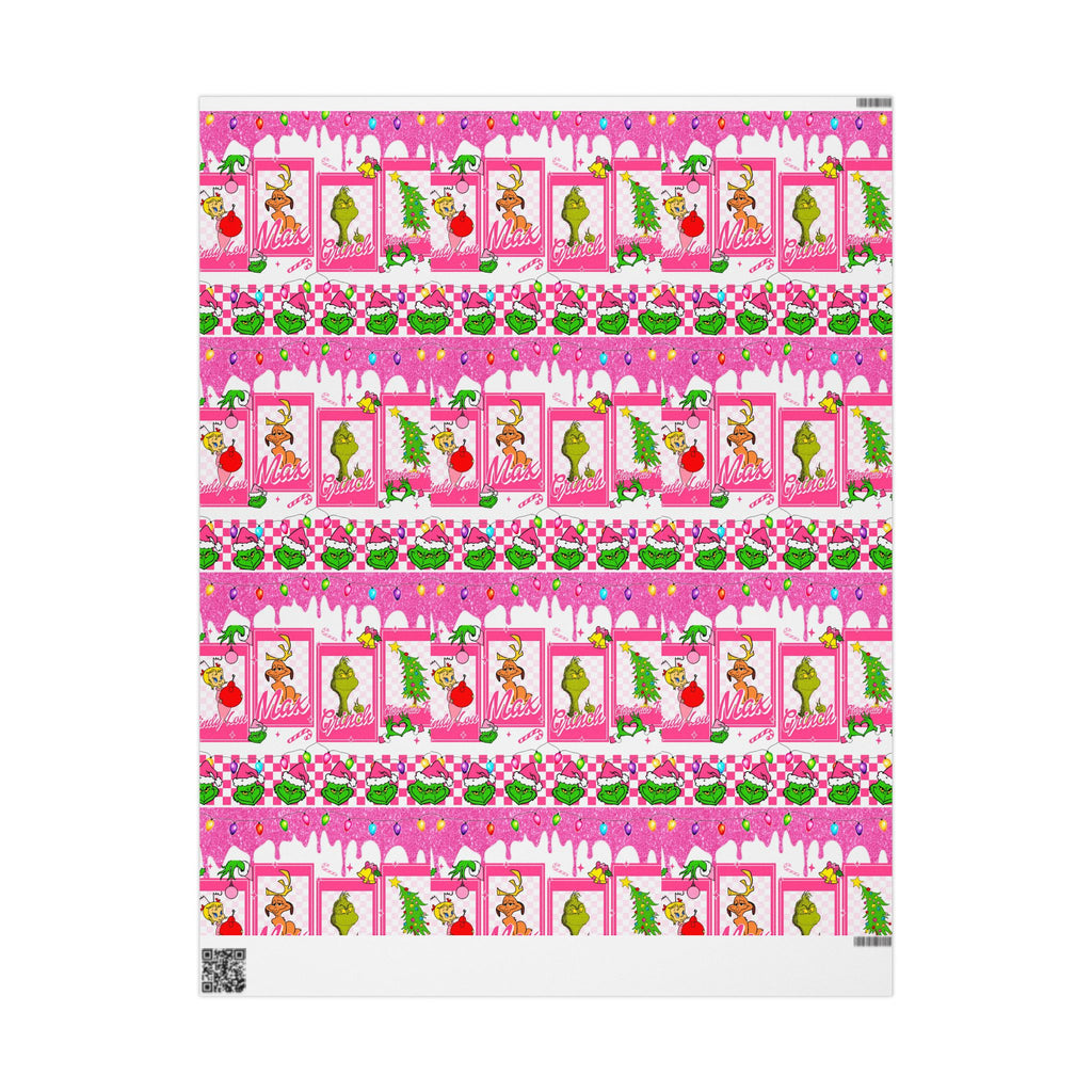 Festive Wrapping Paper – Whimsical Holiday Gift Wrap | Christmas Paper Roll | Fun & Unique Gift Packaging