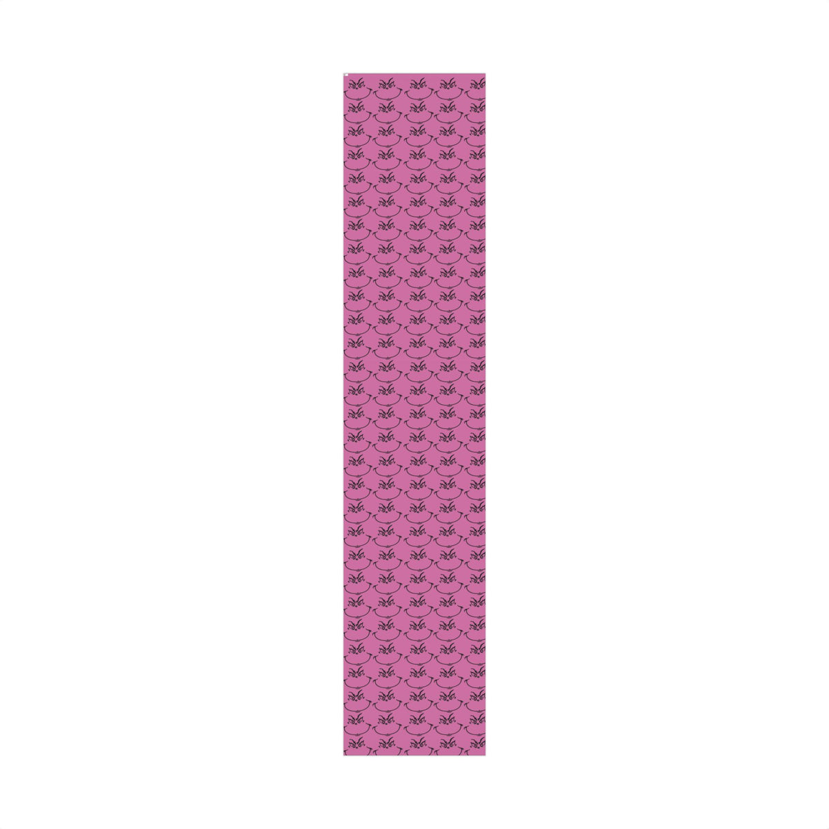 TheGrench Pink Botanical Gift Wrap Paper  Black Fern Pattern Wrapping Sheets