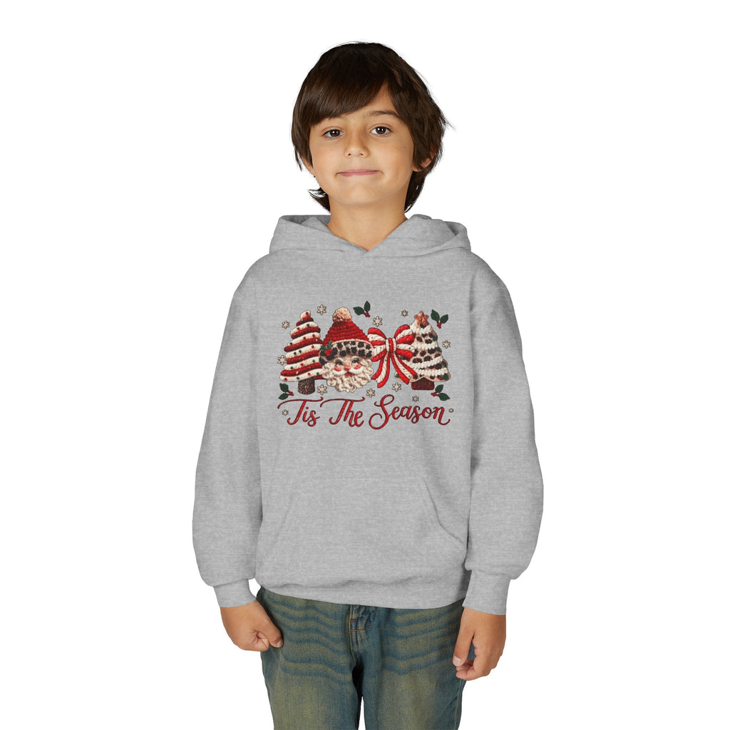 Youth Hoodie  Grinch Christmas Scene with 'Maybe Christmas' Quote