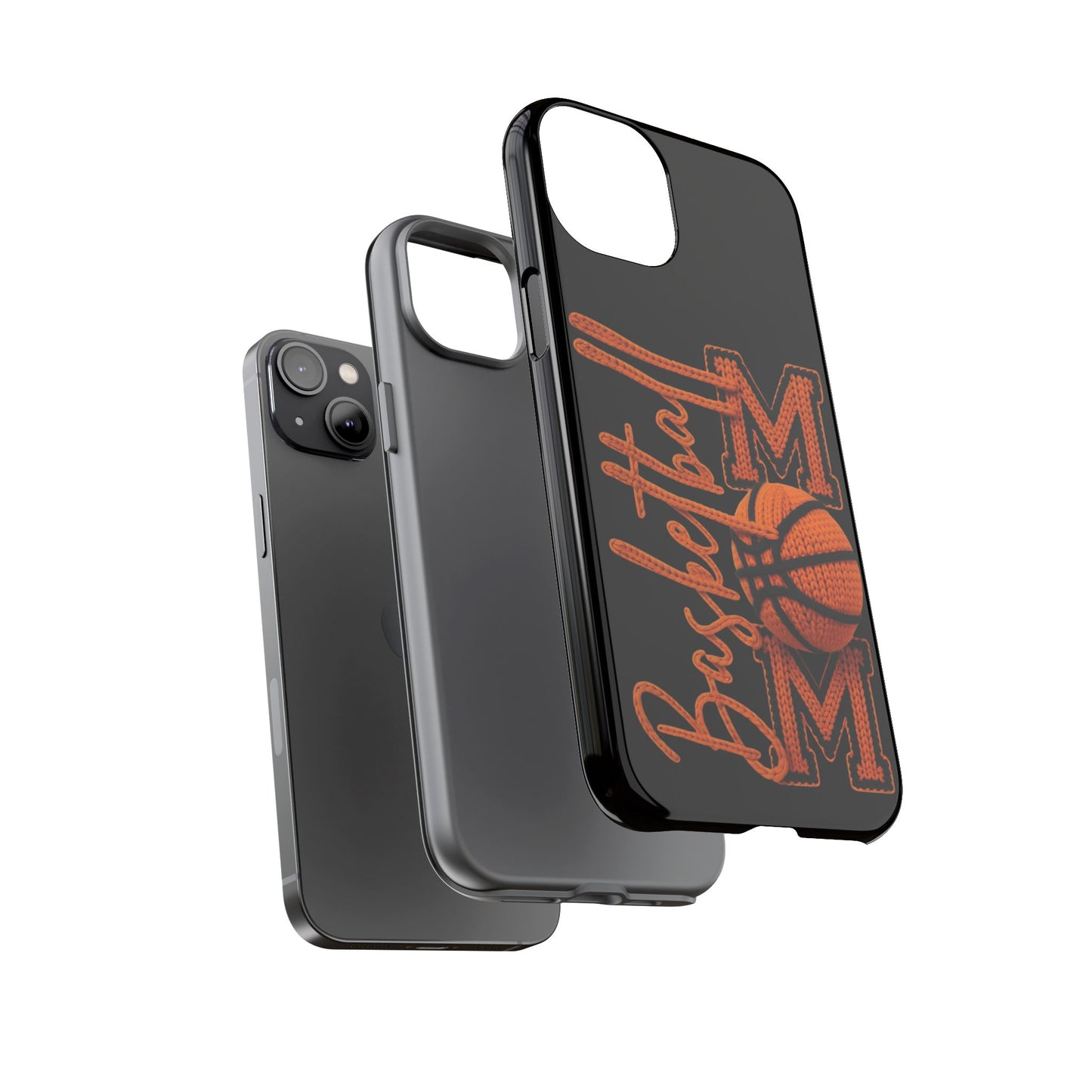Basketball Mom Phone Case  'Basketball MOM' Protective Hard Cover