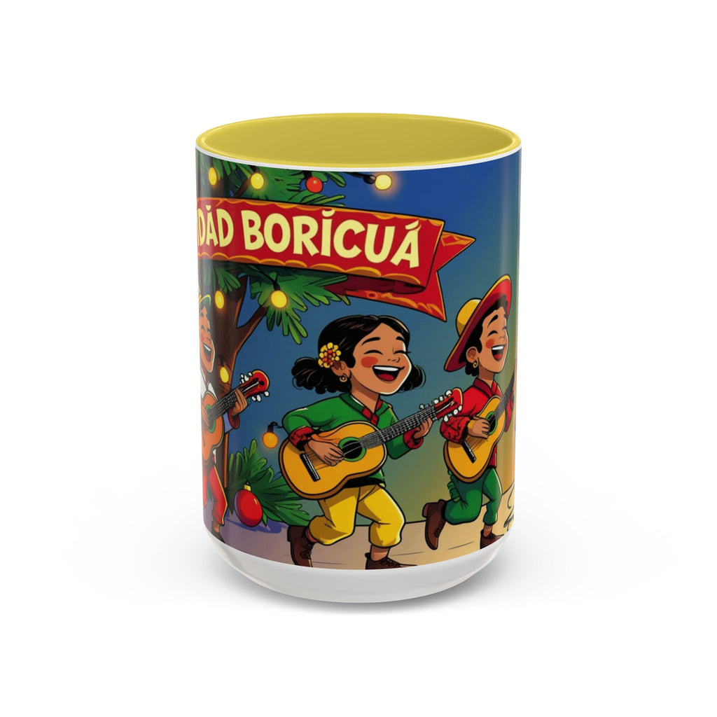 Navidad Boricua Mug Vibrant Puerto Rican Celebration Mug