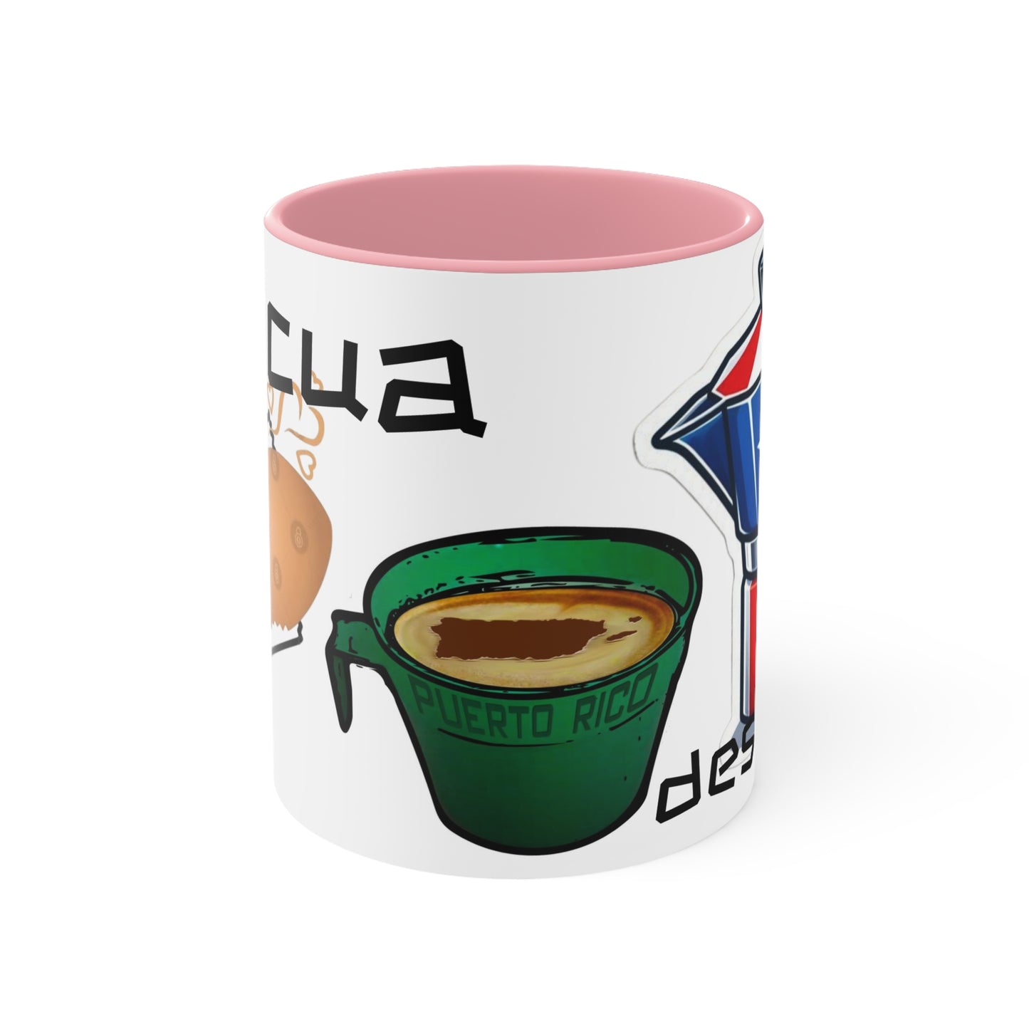 Puerto Rican Accent Mugs – Celebrate Culture with Every Sip! Puerto Rico in Every Pour
