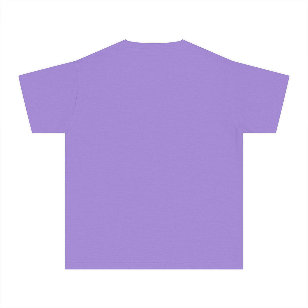 Kids Tee  Cute Bunny Holding "Love" Heart Graphic (Youth Midweight)