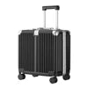 SOKOK Hardshell Large Capacity 18Inch Aluminum Frame Cabin Suitcase with 360 Degree Spinner Wheel Baggage Luggage