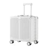 SOKOK Hardshell Large Capacity 18Inch Aluminum Frame Cabin Suitcase with 360 Degree Spinner Wheel Baggage Luggage