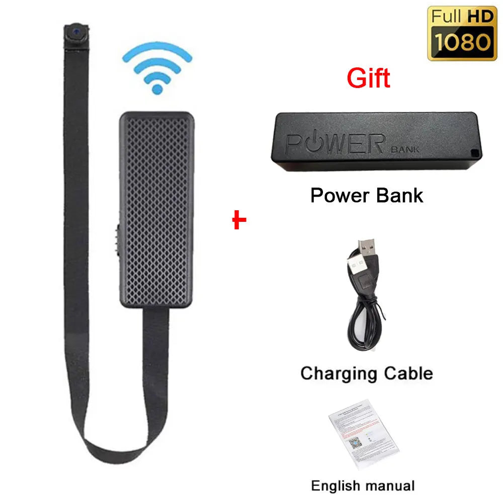 1080P HD WIFI Cameras- Motion Detection, SD Card Storage, loop recording，App supports iOS and Android,