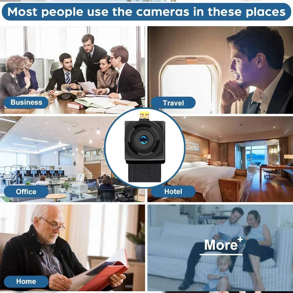 1080P HD WIFI Cameras- Motion Detection, SD Card Storage, loop recording，App supports iOS and Android,