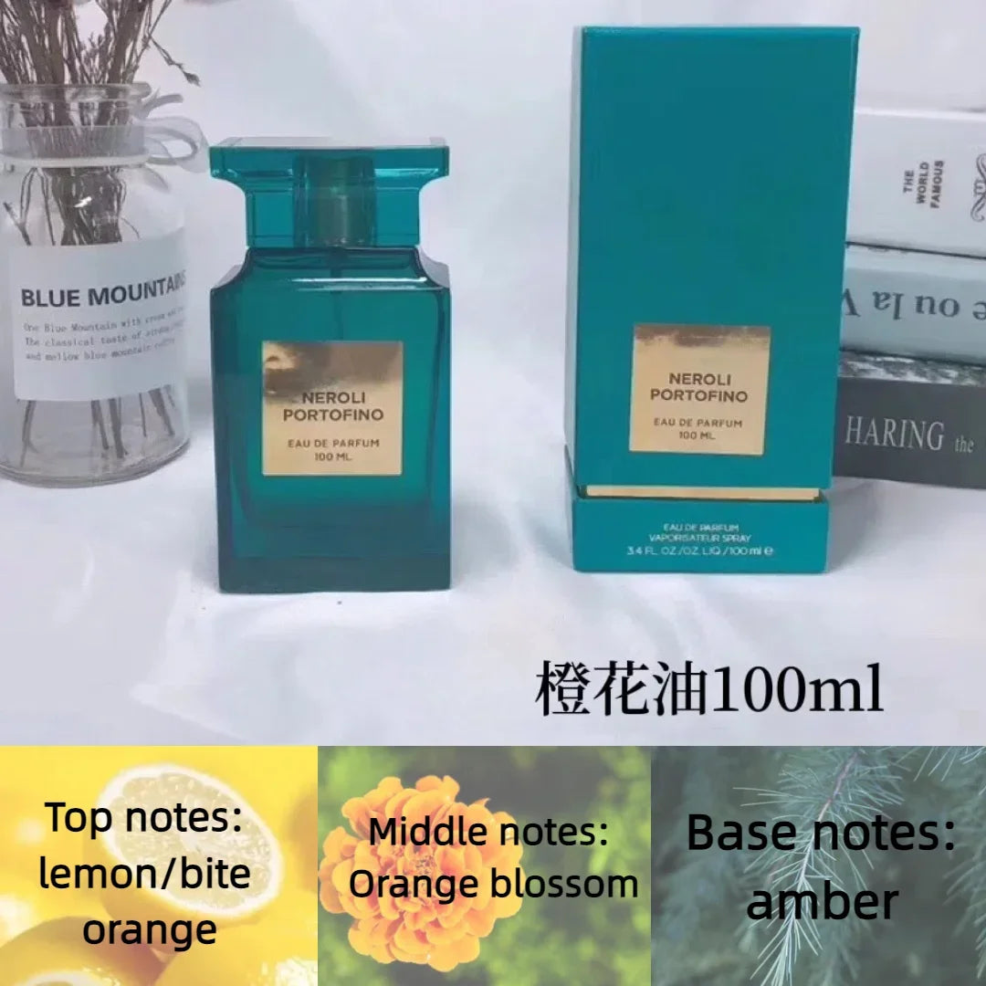 100ml Original Brand Perfume Women's Men's Perfumes Wood Rose Cherry Floral Scent Long Lasting Eau de Parfum Cologne Fragrance