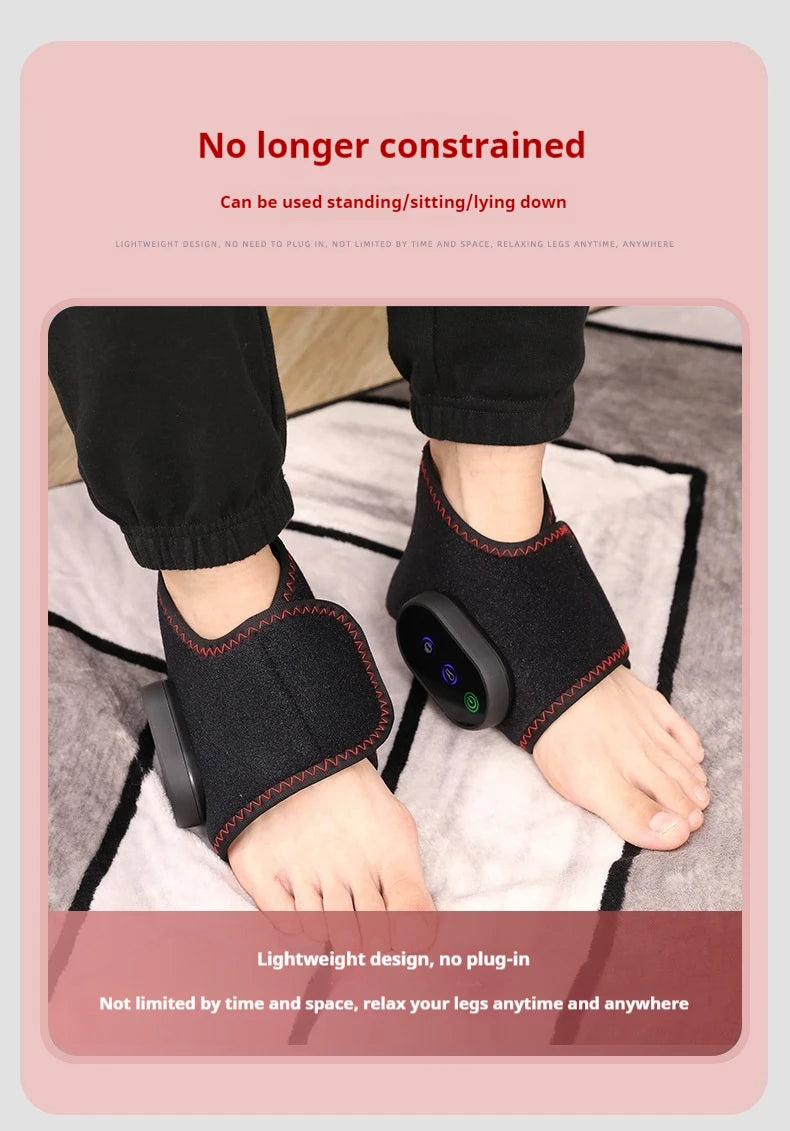 Portable Electric Wireless Vibration Heating Foot Massager