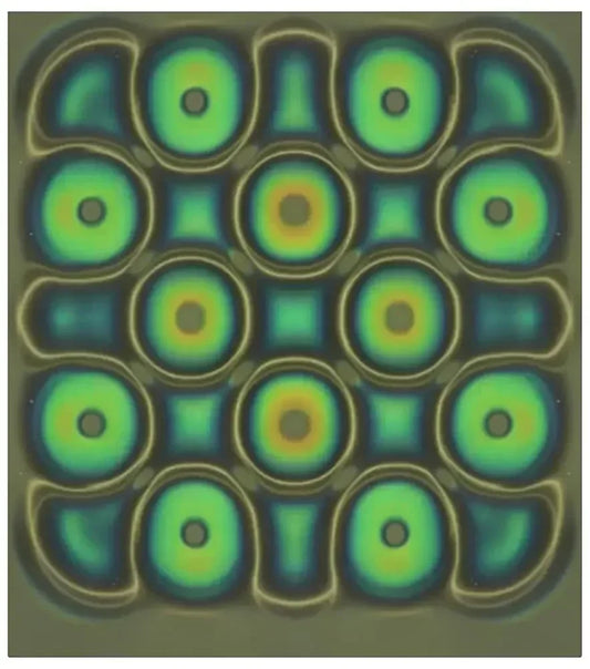 25/30/50mm Magnetic Field Viewer Magnet Poles Testing Card Magnetism Area Observation Film Card Magnet Detector Pattern Display