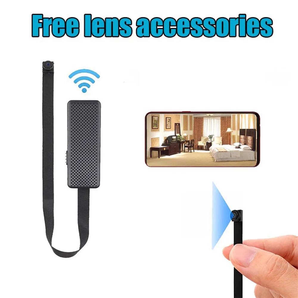 1080P HD WIFI Cameras- Motion Detection, SD Card Storage, loop recording，App supports iOS and Android,