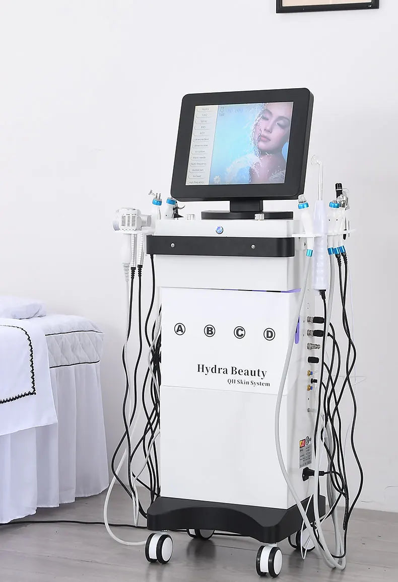 14 In 1 hydra beauty facial  Machine Skin Peeling hydra beauty facial Aqua Peel Machine beautiful equipment