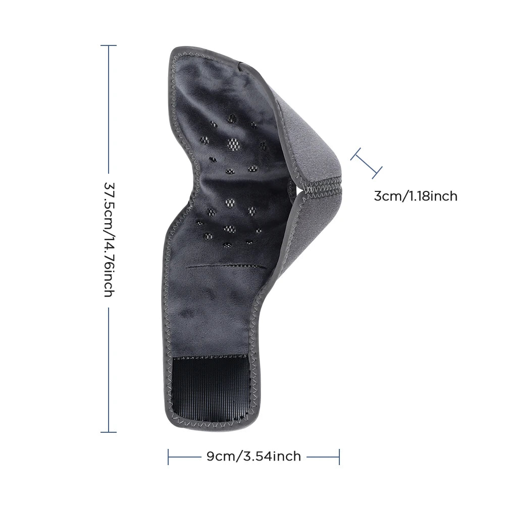 Electric Heating Wrist Massager Hot Compress Vibration Wrist/Ankle Brace Hand Wrist Guard Heating Pad Rechargeable Wristband