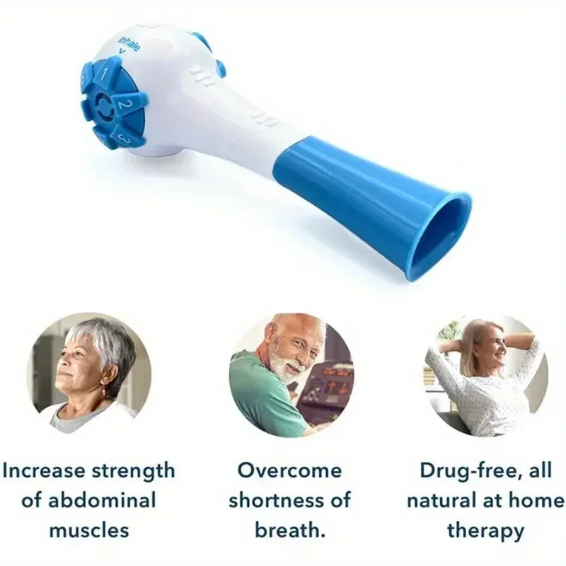 1 abdominal braeathing trainer Running swimming inspiratory resistance exercises portable lung capacity function
