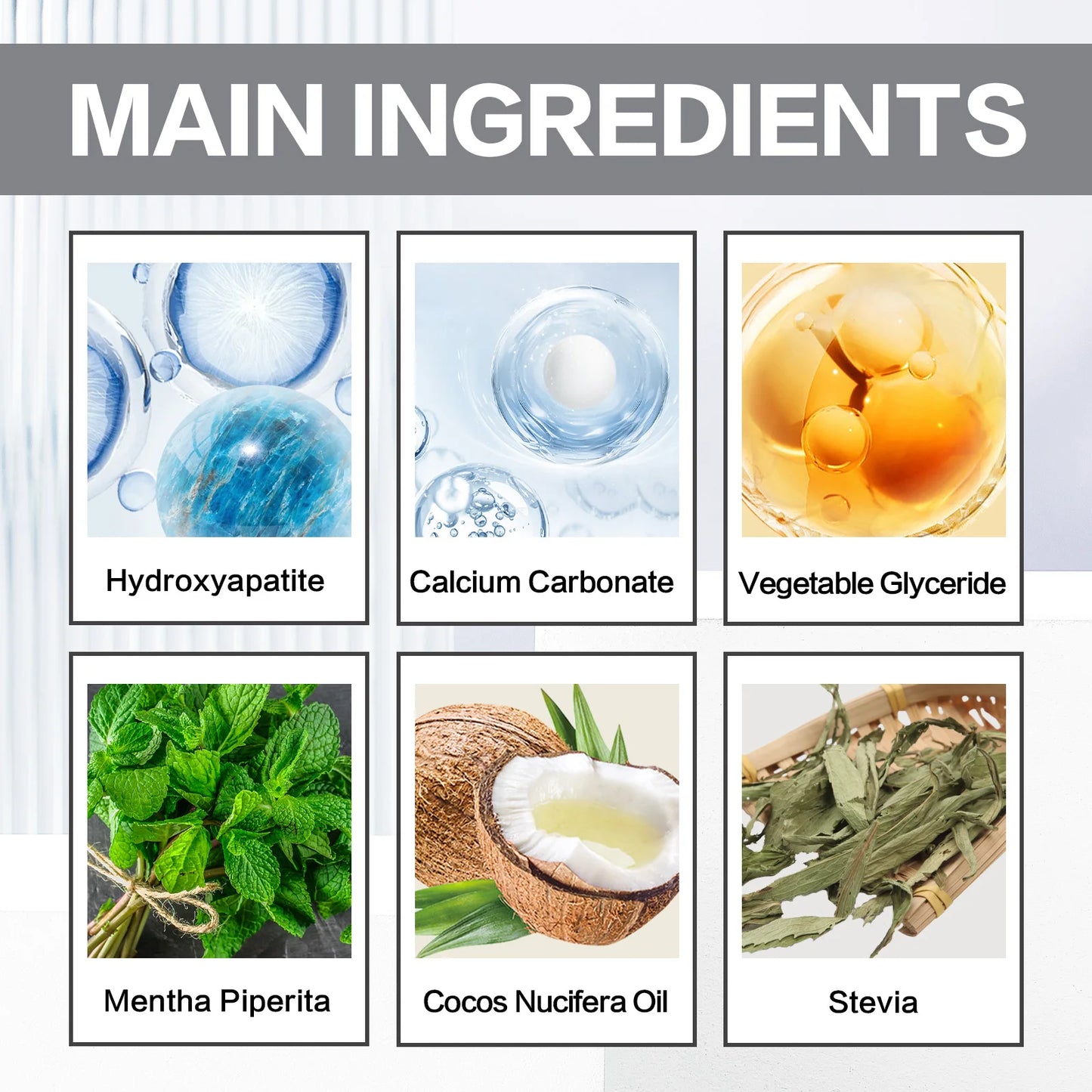 120g Nano Hydroxyapatite Toothpaste Remover Coffee/Tea Stain Improve Bad Breath Prevent Caries Fresh Breath Teeth Dental Care