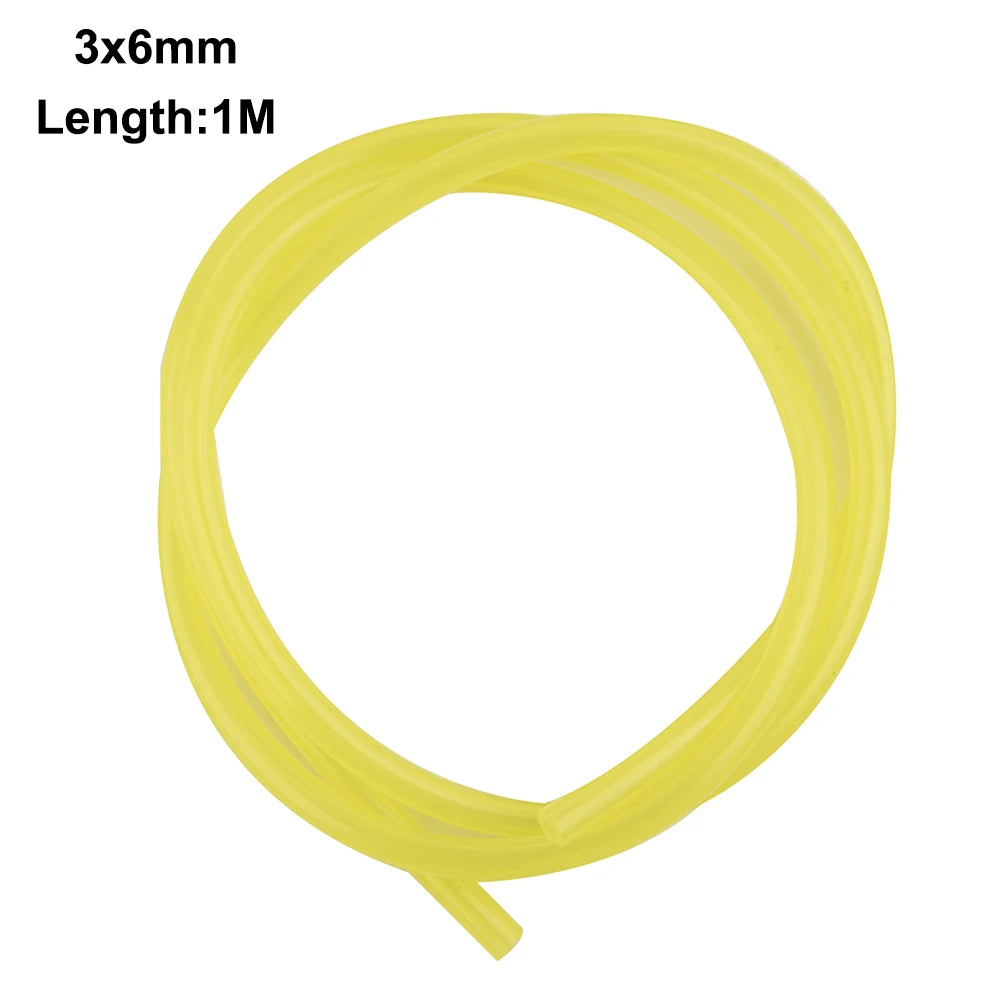 1 M Universal Petrol Fuel Pipe Line Hose Tube Small Engines Fuel Line Replacement Accesseries For Trimmer Chainsaw Blower 4 size