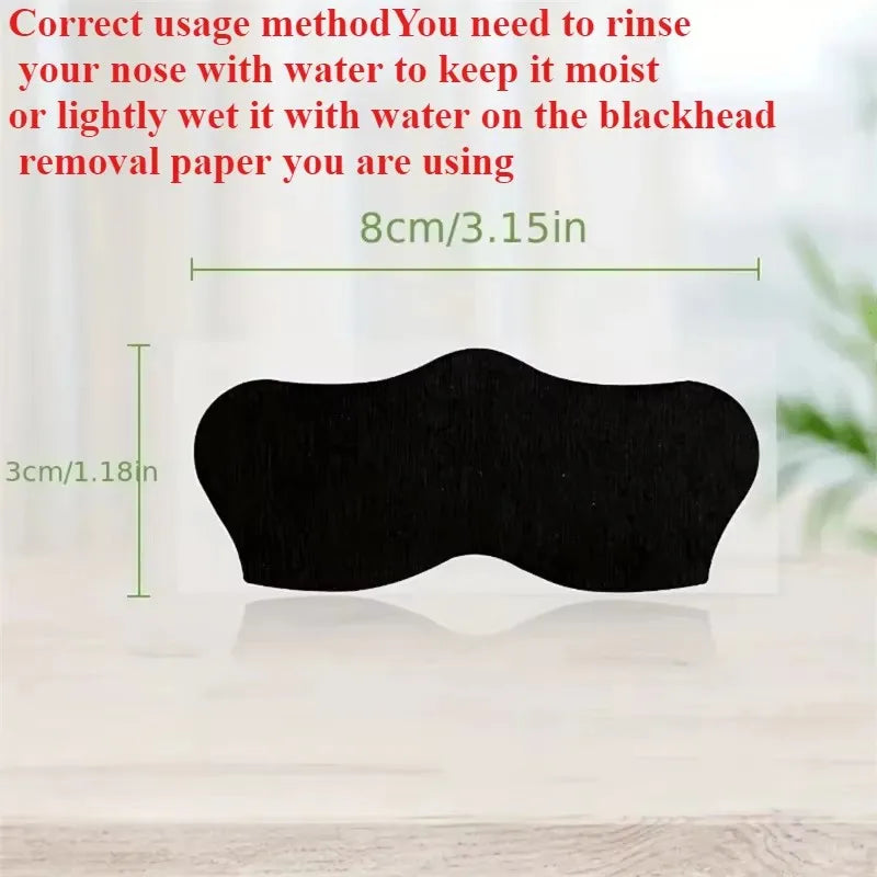 100/50PCS Unisex Blackhead Remove Mask Nasal Strips Shrink Cleansing Pore Nose Black Head Remove Stickers Skin Care Mask Patch