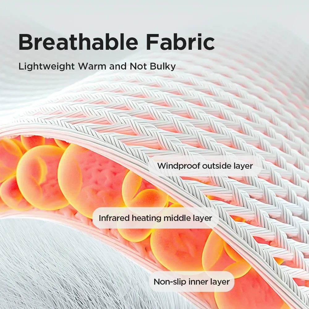 Electric Heating Wrist Massager Hot Compress Vibration Wrist/Ankle Brace Hand Wrist Guard Heating Pad Rechargeable Wristband