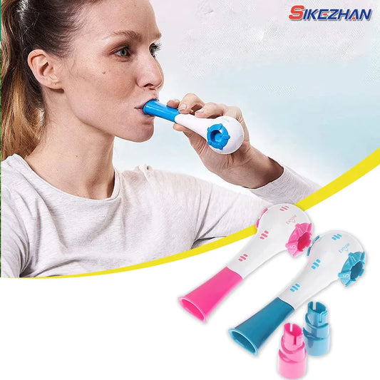 1 abdominal braeathing trainer Running swimming inspiratory resistance exercises portable lung capacity function