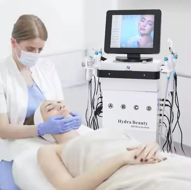 14 In 1 hydra beauty facial  Machine Skin Peeling hydra beauty facial Aqua Peel Machine beautiful equipment